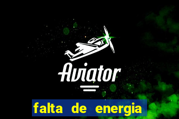 falta de energia em caucaia